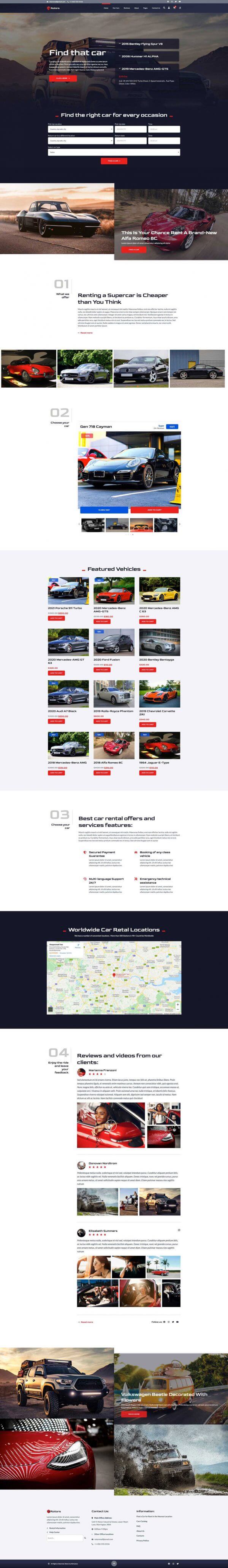 Homepage primary variation